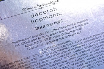 Deborah Lippmann "Treat me right"
