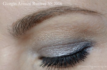 Armani Runway Palette SS 2016