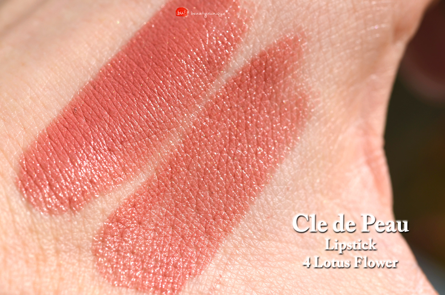 Cle-de-Peau-lipstick-lotus-flower-swatches