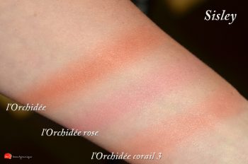 sisley-l'orchidee-corail-3-swatches