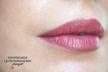 chantecaille-lip-tint-hydrating-balm-marigold-swatches